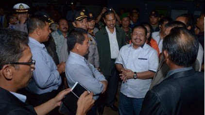Bupati Amril dan Kapolres Bengkalis Lakukan Peninjauan